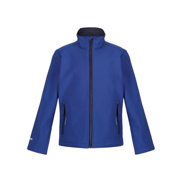 Regatta Childrens/Kids Ablaze 2 Layer Soft Shell Jacket / New Royal/Navy